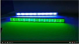 RGB 바 타입 조명 시연